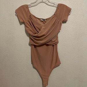 Because Of You Bodysuit - Taupe - S 🤎